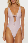 Isabella Rose Sea Shell  Plunge One Piece