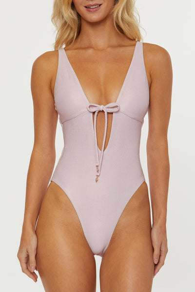 Isabella Rose Sea Shell  Plunge One Piece