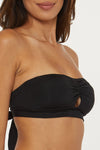 Becca Color Code Black Bandeau Top