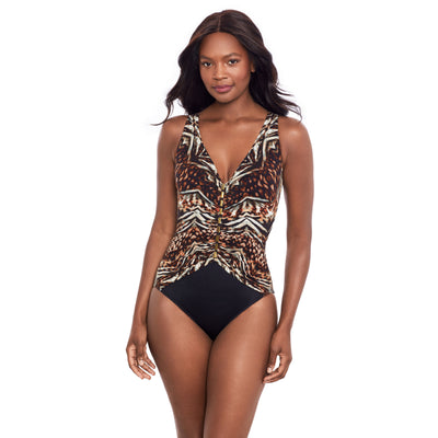 Miraclesuit Tribal Tigress Charmer One Piece Swimsuit