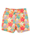 Ruffle Butts Endless Summer Floral Swim Trunks