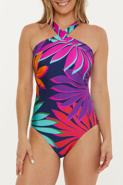 Trina Turk Wailea High Neck One Piece