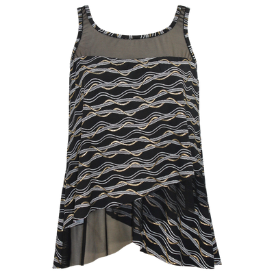 Miraclesuit Linked In Mirage Tankini Top