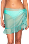 Sunsets Mint Short and Sweet Skirt