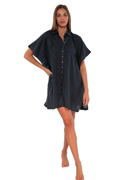 Sunsets Slate  Shore Thing Tunic