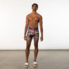 SAXX Underwear Volt 2-Pack Purple Dorado Partay/Black - Key West Swimwear