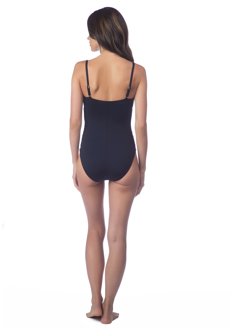 La Blanca Black Lingerie Mio One Piece - Key West Swimwear
