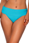 Sunsets Blue Bliss Hannah High Waist Bottom