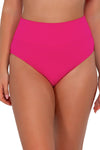 Sunsets Begonia Sandbar Rib Hannah High Waist Bottom