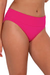 Sunsets Begonia Sandbar Rib Hannah High Waist Bottom