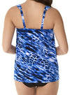 Miraclesuit Lynx Lazuli Dazzle Tankini Top - Key West Swimwear