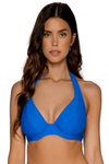 Sunsets Electric Blue Muse Halter Top