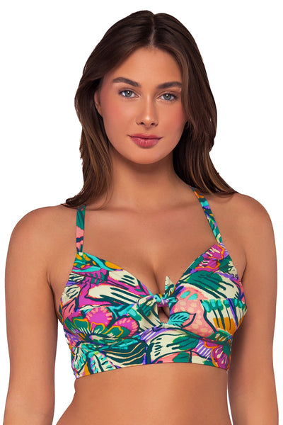 Sunsets Lush Garden Colette Bralette Top