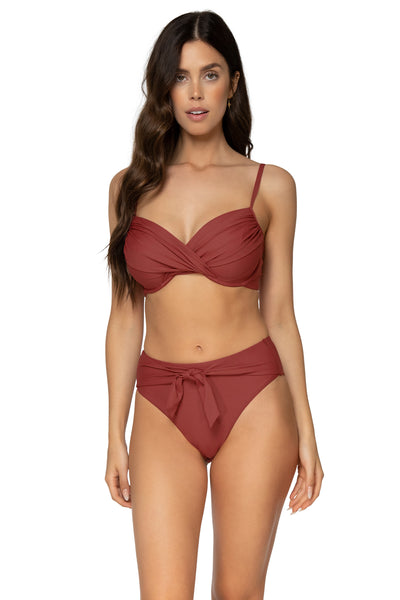 Sunsets Tuscan Red Crossroads Underwire Top