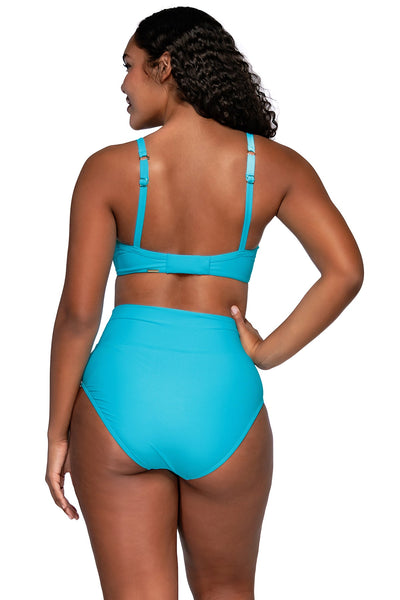 Sunsets Blue Bliss Hannah High Waist Bottom