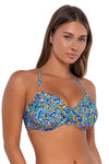 Sunsets Pansy Fields Crossroads Underwire Top