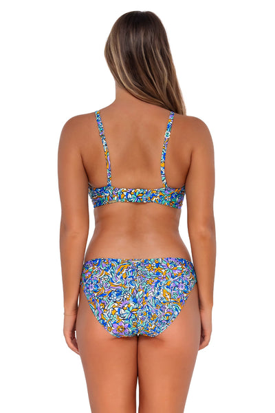 Sunsets Pansy Fields Crossroads Underwire Top