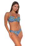 Sunsets Pansy Fields Crossroads Underwire Top