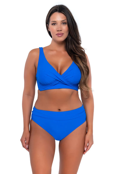 Sunsets Electric Blue Elsie Top