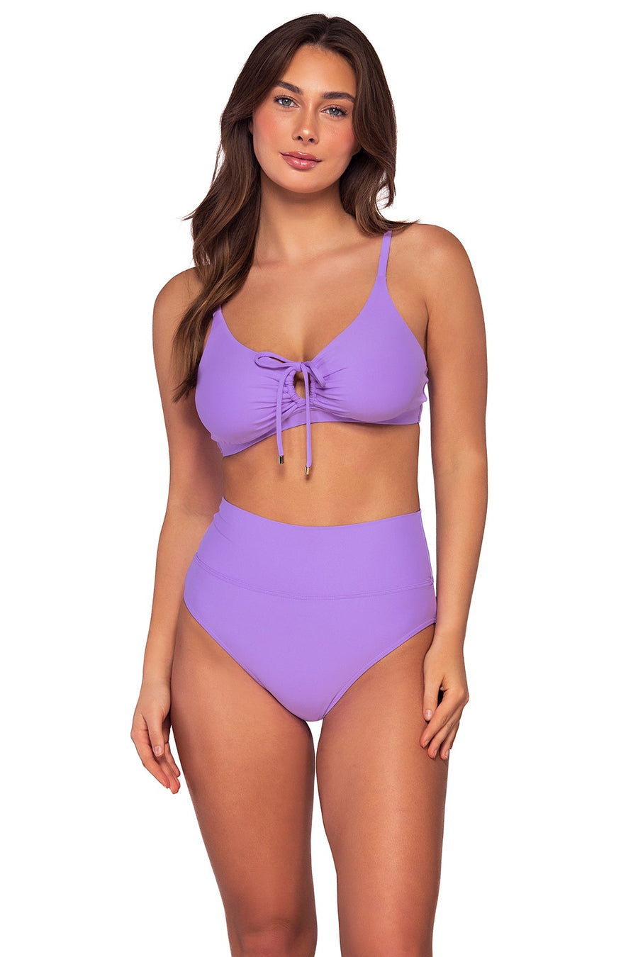 Sunsets Passion Flower Hannah High Waist Bottom