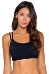 Sunsets Black Taylor Bralette Top - Key West Swimwear