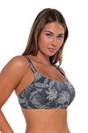 Sunsets Fanfare Seagrass Texture Taylor Bralette Top