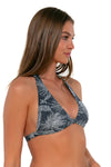 Sunsets Fanfare Seagrass Texture Faith Halter Top