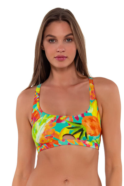 Sunsets Lush Luau Brandi Bralette Top