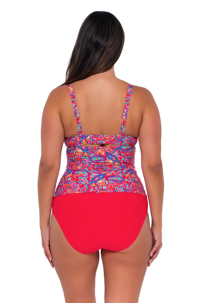 Sunsets Rue Paisley Serena Tankini Top