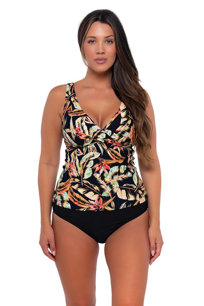 Sunsets Retro Retreat Elsie Tankini Top