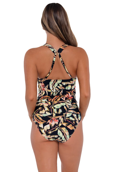 Sunsets Retro Retreat Elsie Tankini Top