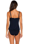 Sunsets Black Taylor Tankini Top - Key West Swimwear