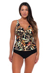 Sunsets Retro Retreat Forever Tankini Top