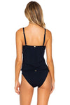 Sunsets Black Simone Tankini Top - Key West Swimwear