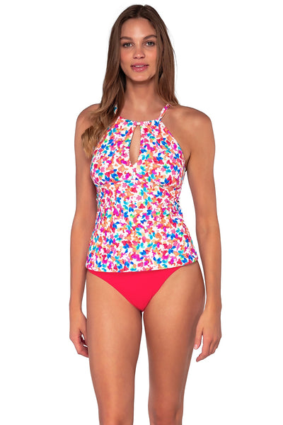 SALE Sunsets Confetti Mia Tankini Top