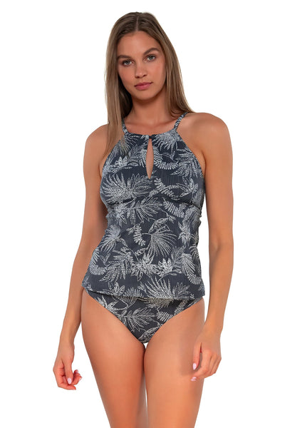 Sunsets Fanfare Seagrass Texture Mia Tankini Top