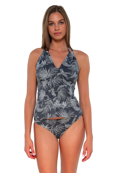 Sunsets Fanfare Seagrass Texture Mia Tankini Top