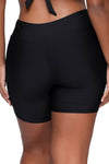 Sunsets Escape Black Bayside Bike Short Bottom