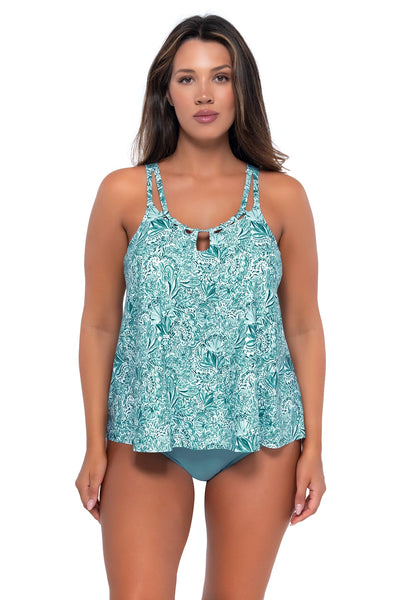 Sunsets Escape By the Sea Sadie Tankini Top