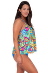 Sunsets Escape Fiji Sandbar Rib Sadie Tankini Top