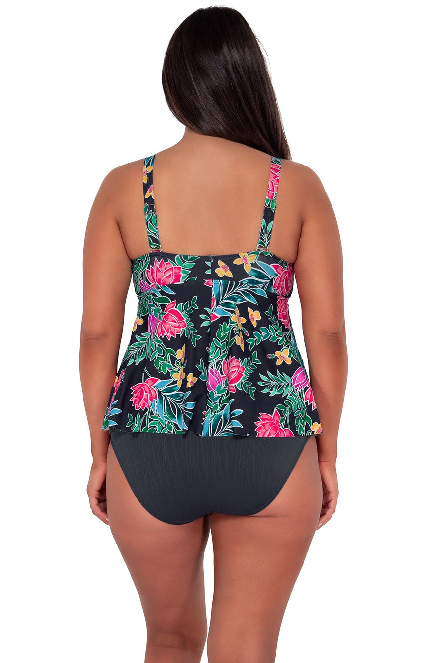 Sunsets Escape Twilight Blooms Marin Tankini Top