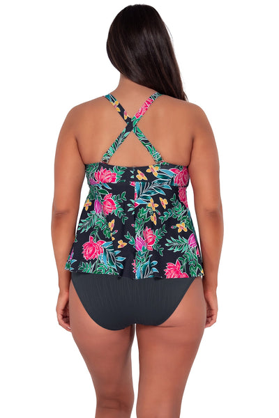 Sunsets Escape Twilight Blooms Marin Tankini Top