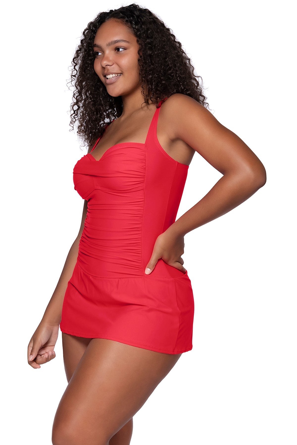 Ocean Sienna Swim Dress, Tummy Control One-Piece