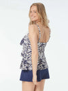 Beach House Wild Tiger Jane Ruffle Tankini Top