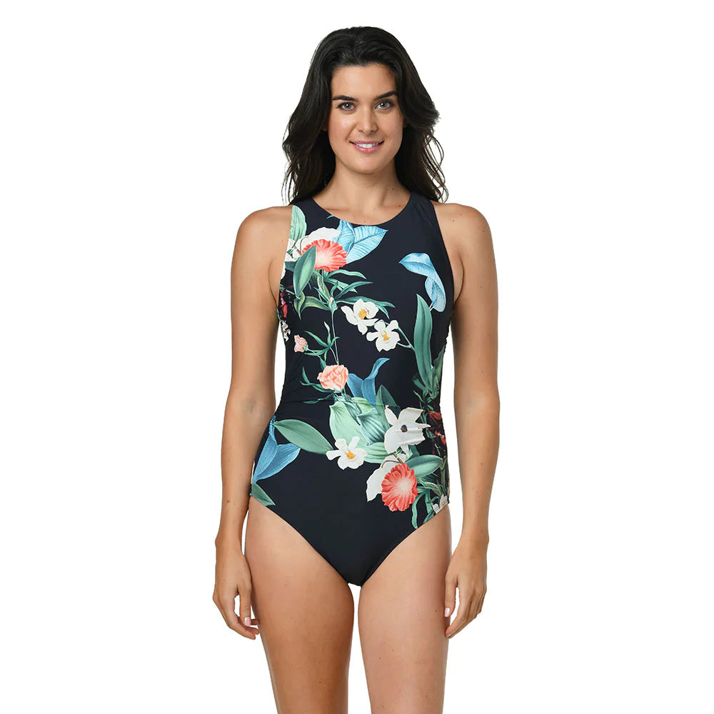 Jantzen high neck best sale one piece swimsuit
