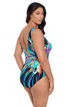 Longitude Floral Burst Scoopneck One Piece