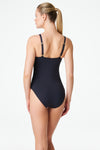 Bleu Rod Beattie Off The Grid Mesh High Neck One Piece