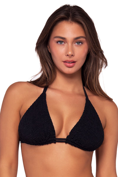 Swim Systems Black Kali Triangle Top