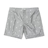 BOTO Aruba 6.5" Pineapple Grey Swim Trunks