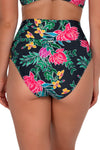 Sunsets Twilight Blooms Hannah High Waist Bottom